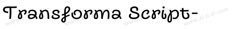 Transforma Script字体转换